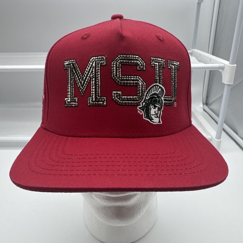 Travis Scott Cactus Jack x Michigan State MSU Mitchell & Ness Hat Snapback